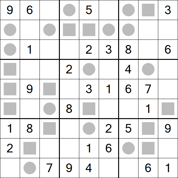Even-Odd Sudoku - Médio