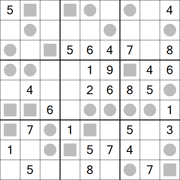 Even-Odd Sudoku - Moyen