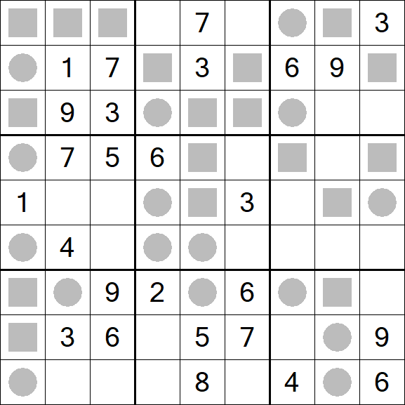 Even-Odd Sudoku - Moyen