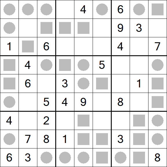 Even-Odd Sudoku - Medio