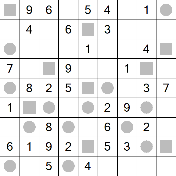 Even-Odd Sudoku - Medio