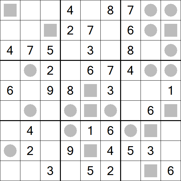Even-Odd Sudoku - Medium