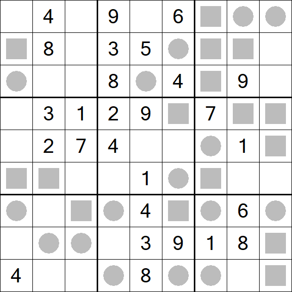 Even-Odd Sudoku - Medium