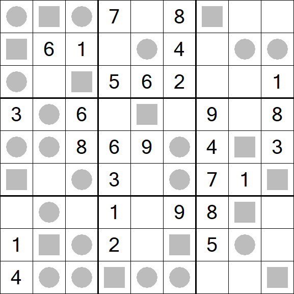 Even-Odd Sudoku - Medium