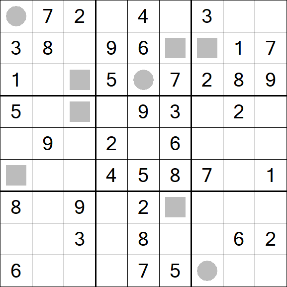 Even-Odd Sudoku - Medium