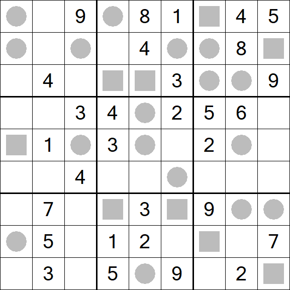 Even-Odd Sudoku - Medium