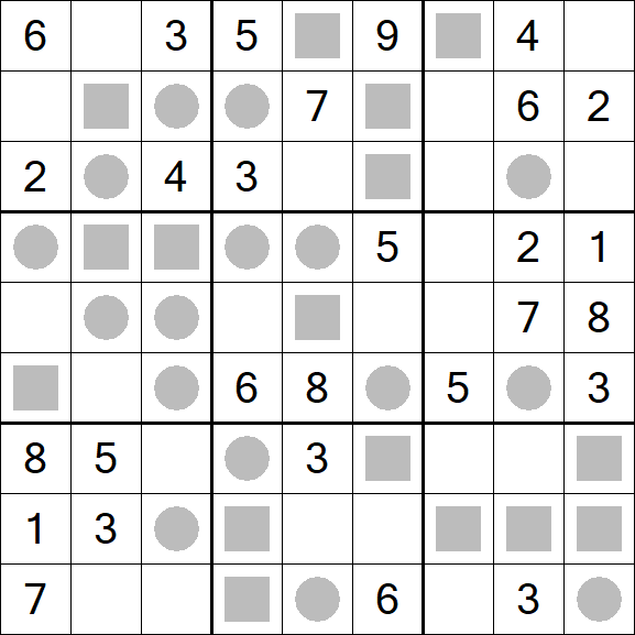 Even-Odd Sudoku - Medium