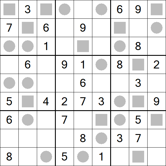 Even-Odd Sudoku - Medium