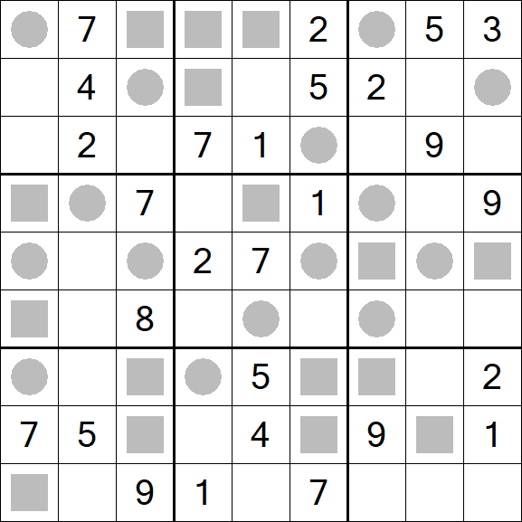 Even-Odd Sudoku - Medium
