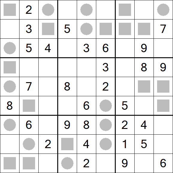 Even-Odd Sudoku - Médio