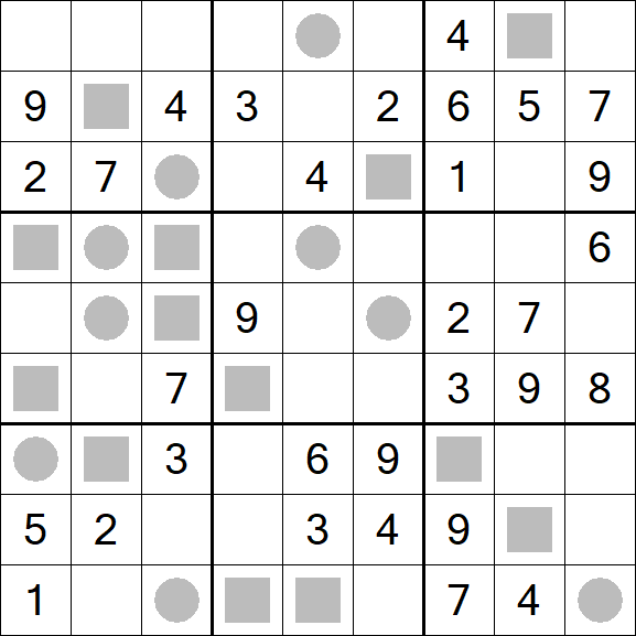 Even-Odd Sudoku - Médio