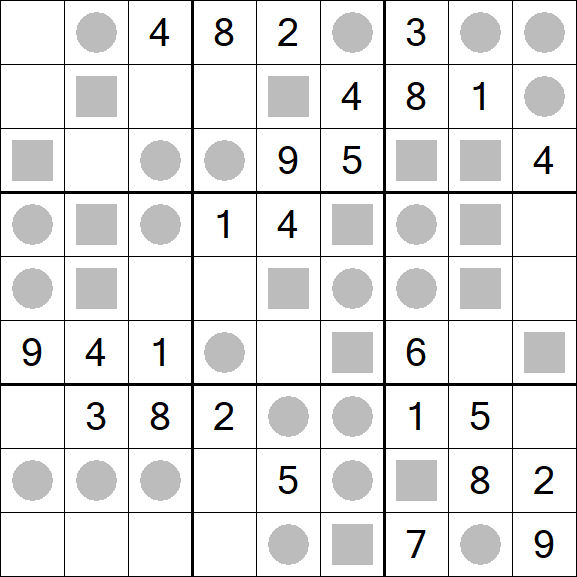 Even-Odd Sudoku - Médio