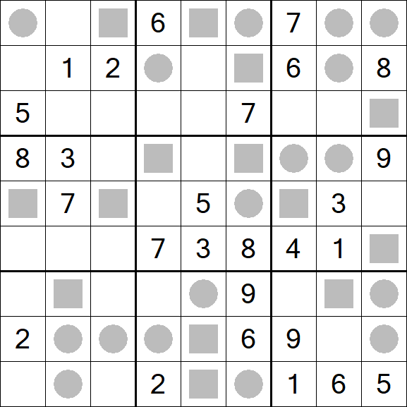 Even-Odd Sudoku - Médio