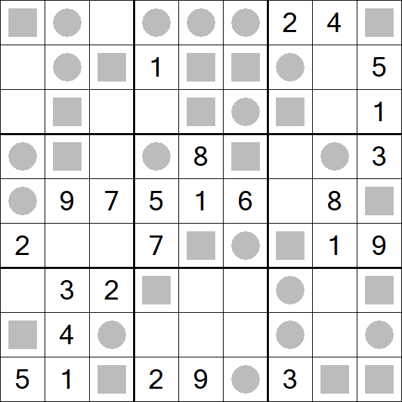 Even-Odd Sudoku - Médio