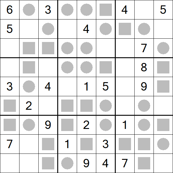 Even-Odd Sudoku - Médio