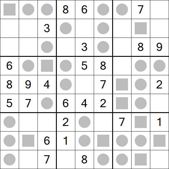 Even-Odd Sudoku - Médio