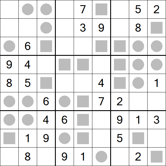 Even-Odd Sudoku - Medium