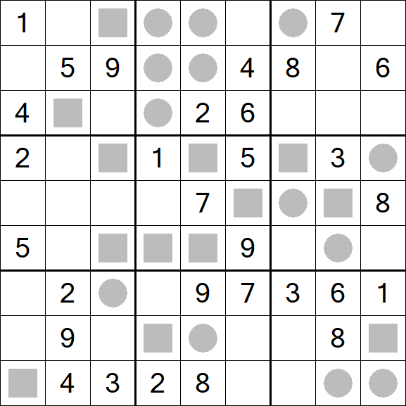 Even-Odd Sudoku - Medium
