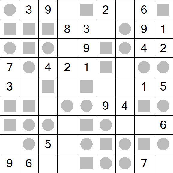 Even-Odd Sudoku - Medium
