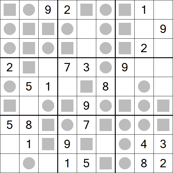 Even-Odd Sudoku - Moyen