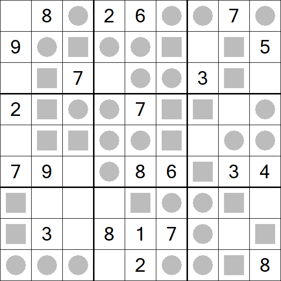 Even-Odd Sudoku - Moyen