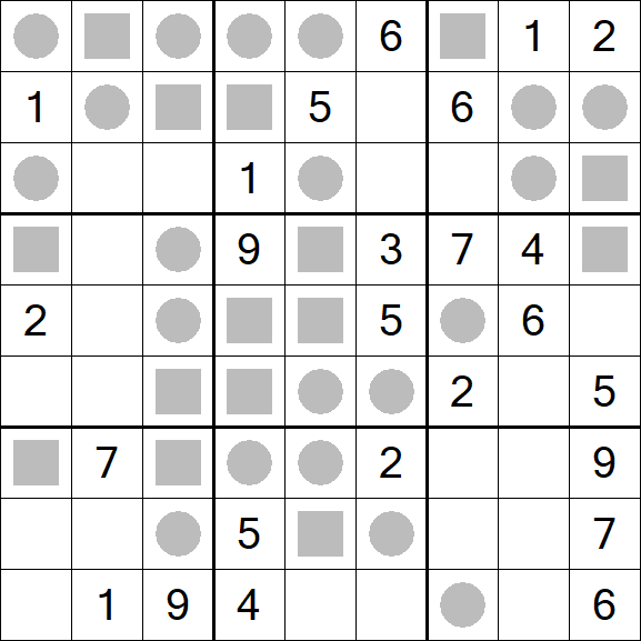 Even-Odd Sudoku - Moyen
