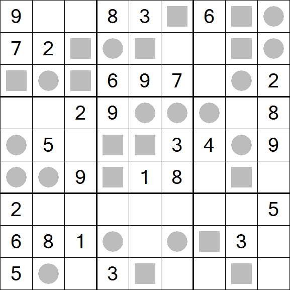 Even-Odd Sudoku - Medium