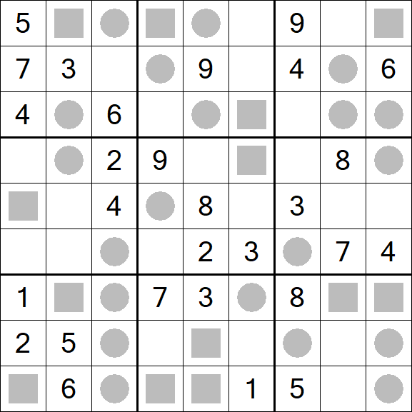 Even-Odd Sudoku - Medium