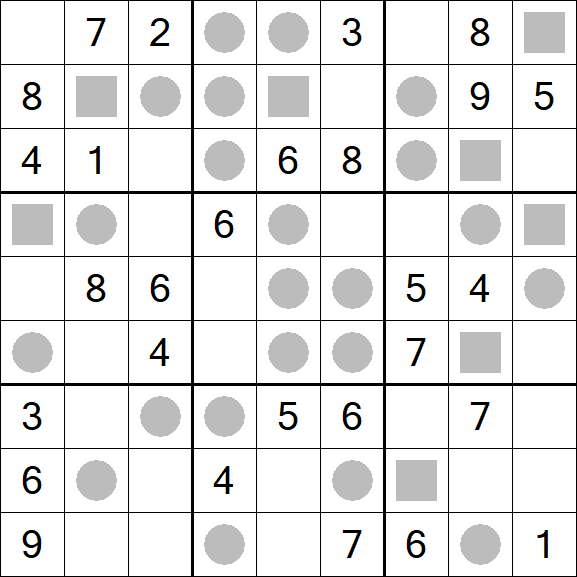 Even-Odd Sudoku - Moyen