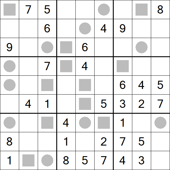 Even-Odd Sudoku - Moyen