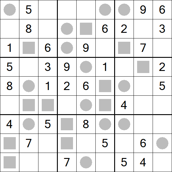Even-Odd Sudoku - Medium