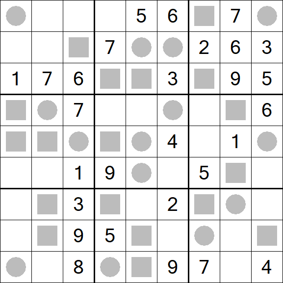 Even-Odd Sudoku - Medium