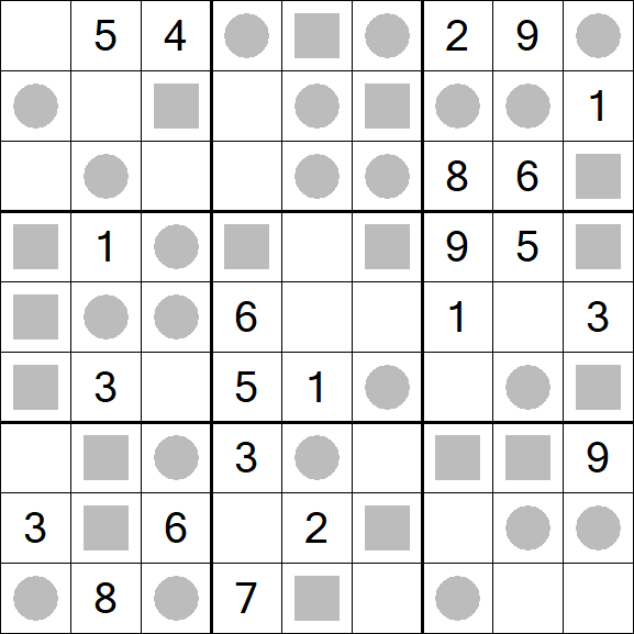 Even-Odd Sudoku - Medium