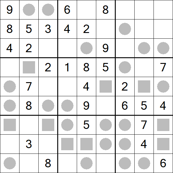 Even-Odd Sudoku - Medium