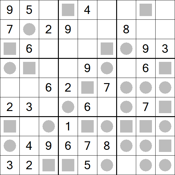 Even-Odd Sudoku - Medium