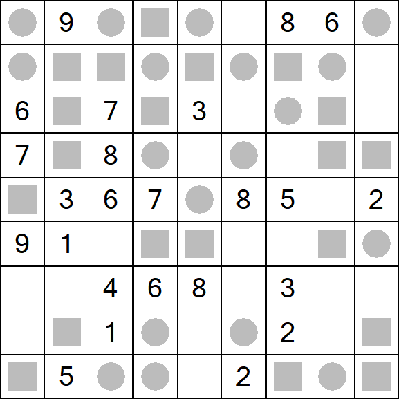 Even-Odd Sudoku - Medium