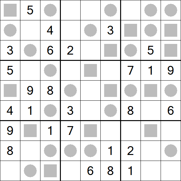 Even-Odd Sudoku - Medium