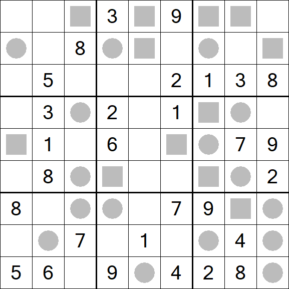 Even-Odd Sudoku - Medium