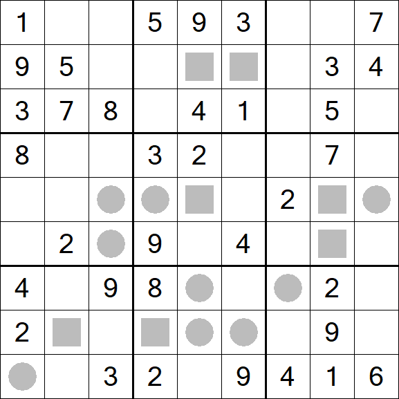 Even-Odd Sudoku - Medium