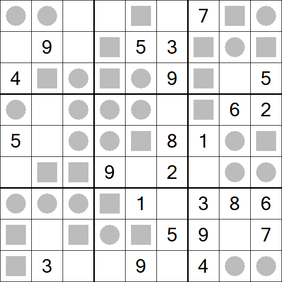 Even-Odd Sudoku - Medium