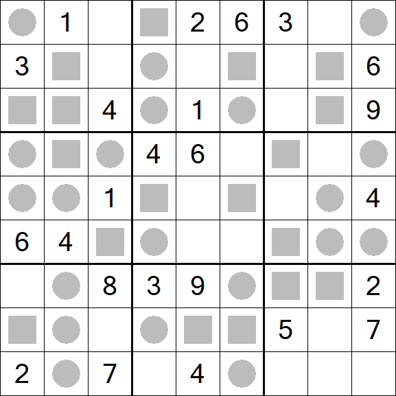 Even-Odd Sudoku - Medium
