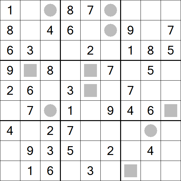 Even-Odd Sudoku - Medio