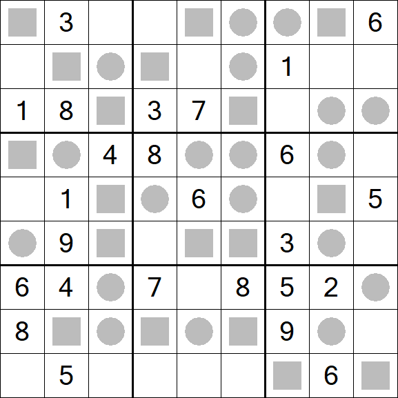 Even-Odd Sudoku - Medio