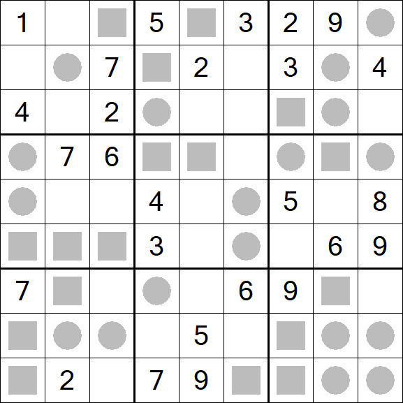 Even-Odd Sudoku - Medio