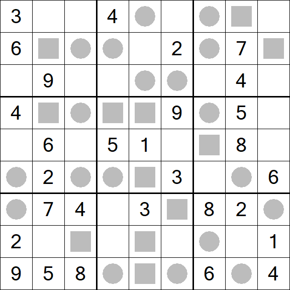 Even-Odd Sudoku - Medio