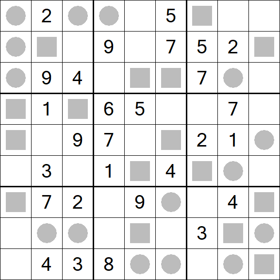 Even-Odd Sudoku - Medio