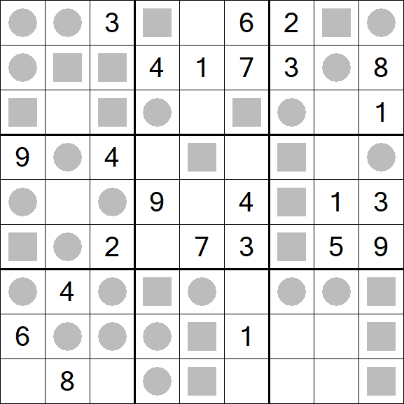 Even-Odd Sudoku - Medio