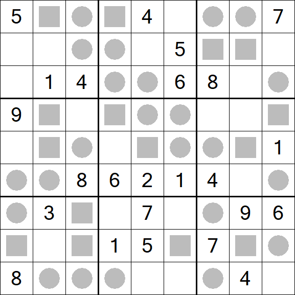Even-Odd Sudoku - Médio