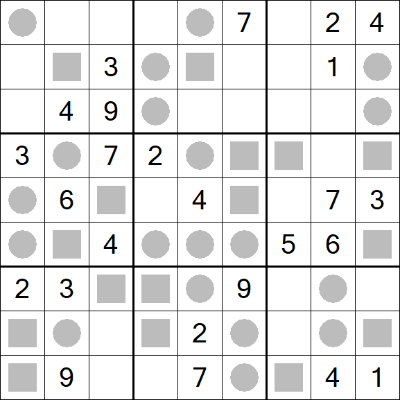 Even-Odd Sudoku - Moyen