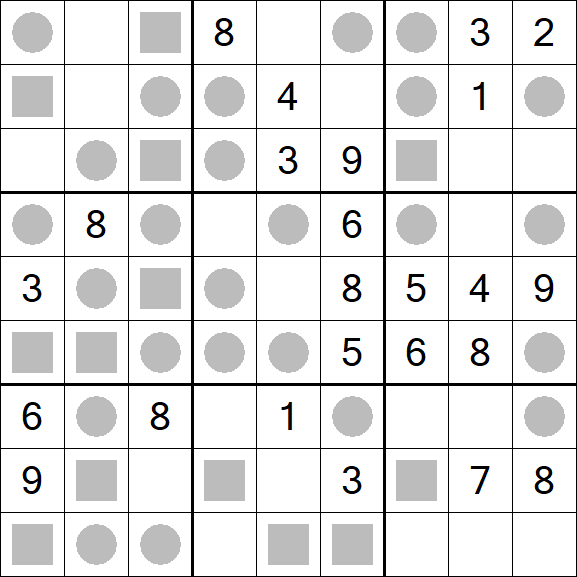 Even-Odd Sudoku - Mittel
